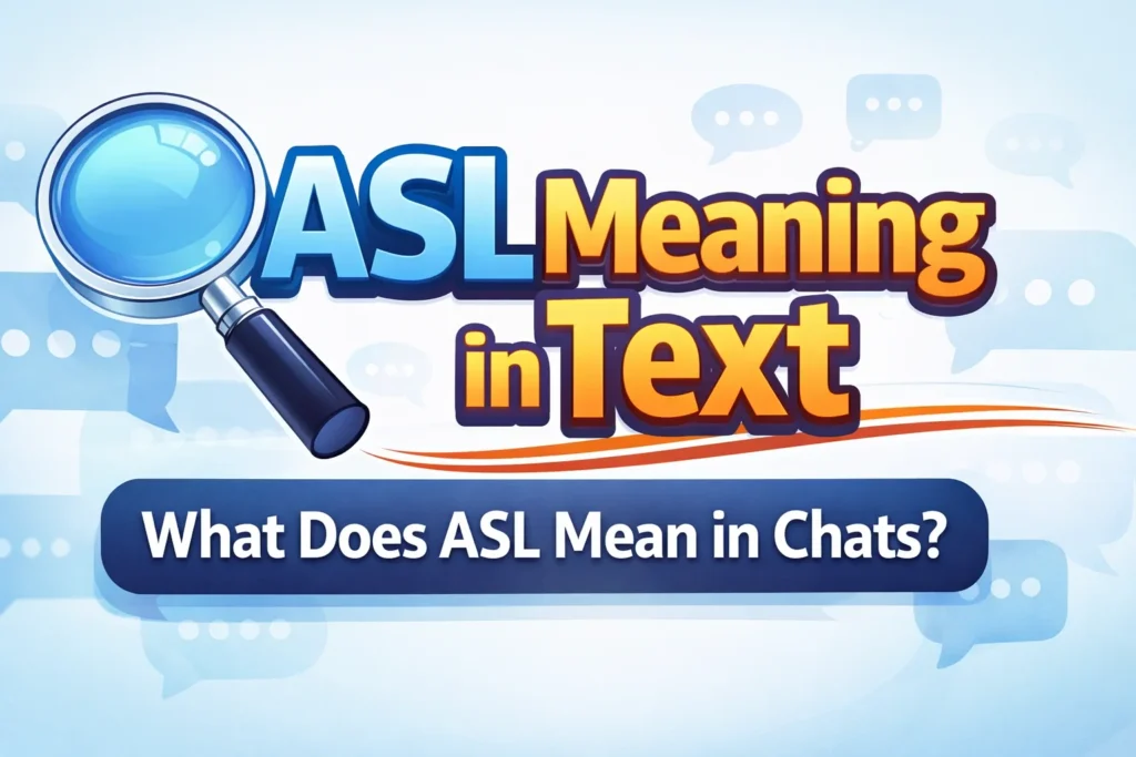 ASL Meaning in Text